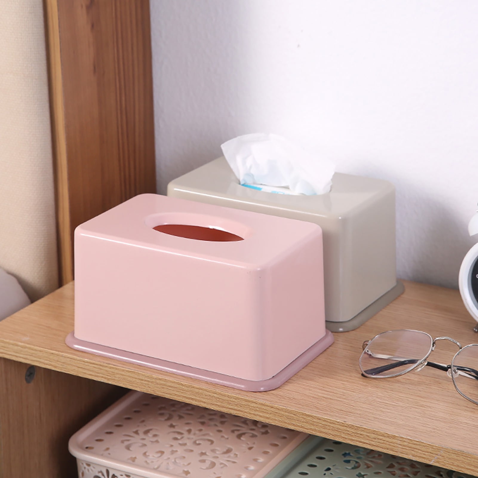 Amazon.com: CQUUKOI Fun Cute TV Tissue Box Holder,Multi