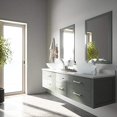 thumbnail image 2 of VIGO White Frost Glass Vessel Bathroom Sink, 2 of 5