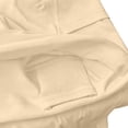 thumbnail image 7 of CUZIBR Women'S Capri Yoga Pants With Pocket High Waist Wide Leg Baggy Workout Stretch Pants Trendy Gym Running Everyday Activewear Comfort Dates Bottoms,Beige,L, 7 of 7
