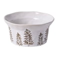 thumbnail image 1 of Rongfmy 1PC Christmas Dinnerware Present Christmas Tableware for Party Table Festive White Bowl, 1 of 9