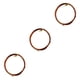 thumbnail image 1 of Vogacara Alambres para manualidades, Material de aluminio que no se desvanece, hilo trenzado brillante, líneas de joyería, diseño exquisito Bronce 3piezas, 1 of 6