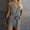 Gray, variant on Naughtyhood Jumpsuits for Women,Womens Casual V Neck Bow Pocket Sleeveless Shorts Wide Shorts Jumpsuits Rompers
