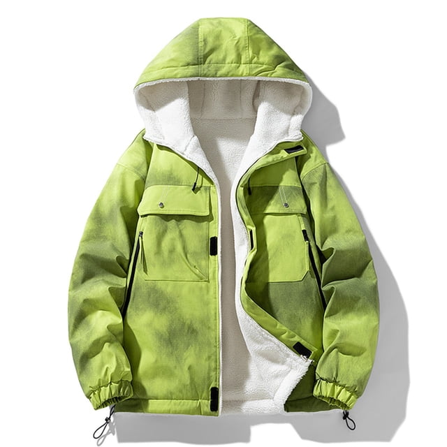 Styesk Jackets for Men Men's Stitching Drawstring Hooded Slim Fashion Jacket Coat Outwear