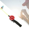 thumbnail image 4 of Rod And Reel Combo, Portable Fishing Pole, 2pcs For Ice Fishing Kids Fishing, Catching Shrimp Crab, 4 of 8