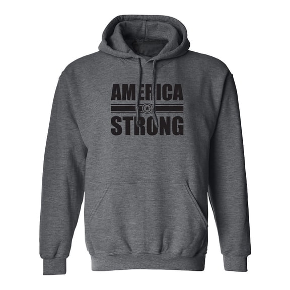 America Strong Adult Hooded Sweatshirt