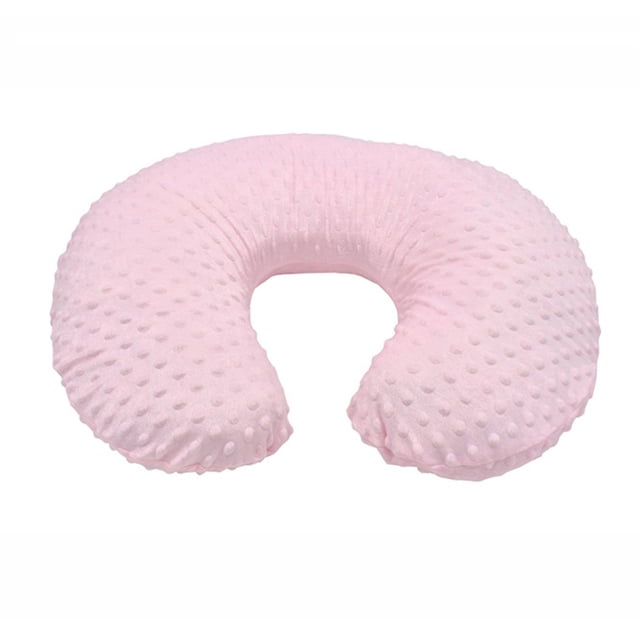 Funda de almohada de lactancia Hukapapa, funda de almohada de lactancia, funda de almohada de lactancia de felpa, adecuada para almohada de lactancia, rosa