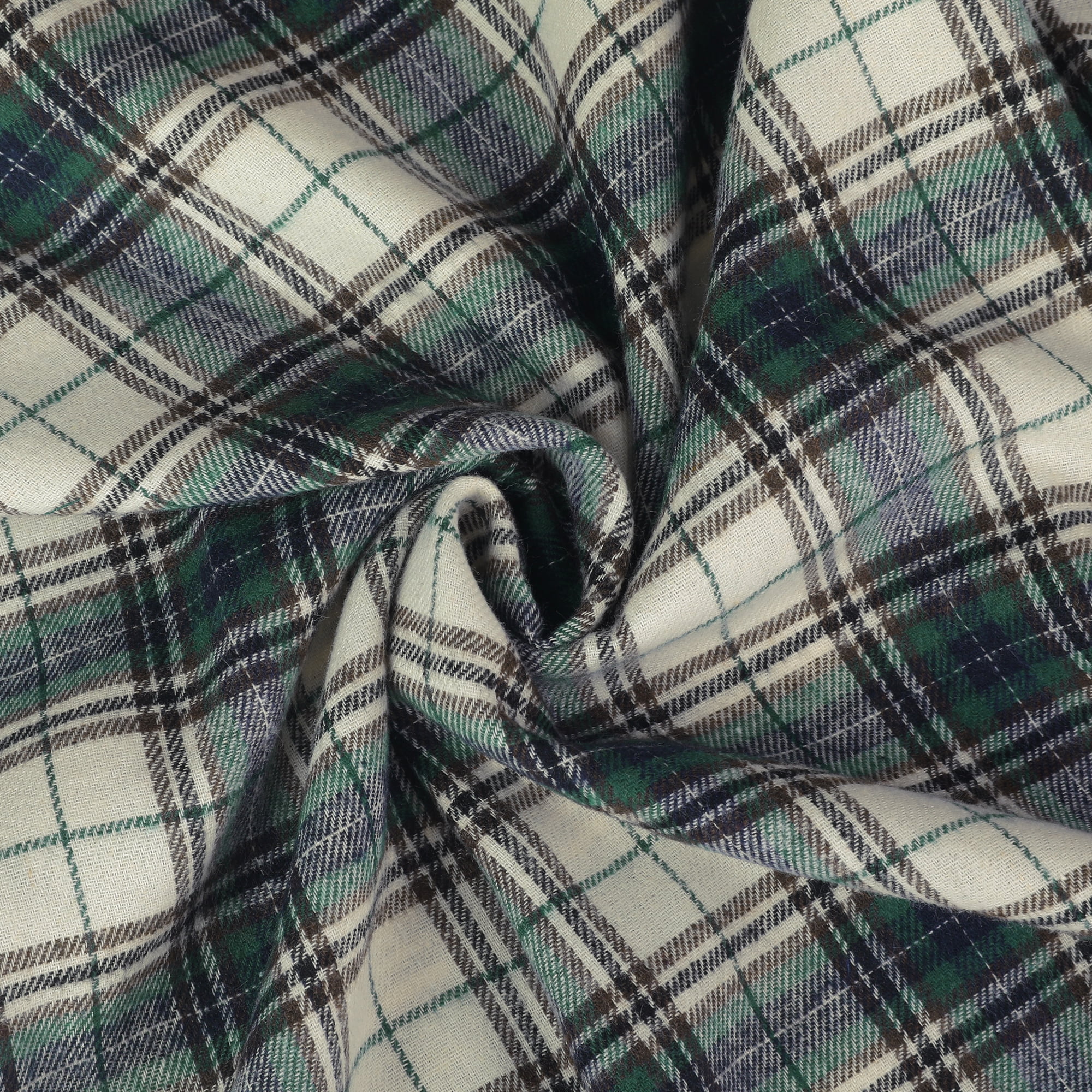Unique Bargains 2 Pack Plaid Pillow Covers Double-Sided Checked Decorative Pillow Covers Light Green 18" x 18"