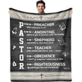 thumbnail image 1 of LHSHID Pastor Appreciation Gifts Pastor Gifts Throw Blanket Pastor Gifts for Men Gifts for Pastors Men Gift for Pastor Pastor''s Appreciation Gifts Thank You Gift for Pastor Blankets 30x40in, 1 of 5