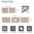 thumbnail image 3 of Yayeee Faucet Mat for Kitchen Sink 30" Diatomite Long Splash Guard Pad, Light Pink Flowers, 2 Pack, 3 of 7