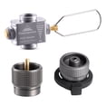 thumbnail image 1 of Adaptador Gas Saver Plus con adaptador de butano Adaptador de gas para acampar Mochilero Senderismo CAMPINGMOON Adaptador, 1 of 7