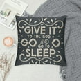 thumbnail image 2 of COMIO  Give It to God and Go to Sleep, Decorative Pillows Covers for Bed, Throw Pillows Cover for Bed,Pillow Cover,Decorative Bed Pillows for Bedroom Room, 2 of 5