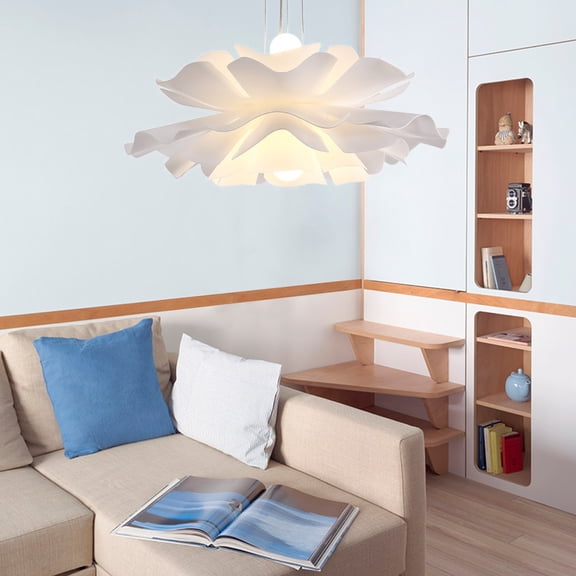 Arturesthome Nordic Simple White Flower Shape Ceiling Light