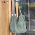 thumbnail image 6 of IELGY Tote bag women's Korean style all-match large-capacity school and work back canvas material durable bag, 6 of 8