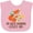 AD-Pink, variant on Inktastic My Great Grandma Loves Me Fox Boys or Girls Baby Bib