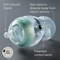 thumbnail image 4 of Tommee Tippee Advanced Anti-Colic Baby Bottles, 0 months plus, Pack of 2, 5oz Baby Bottles, with Slow Flow Breast-Like Nipple for Natural Latch, Self-Sterilizing and BPA Free, 4 of 10