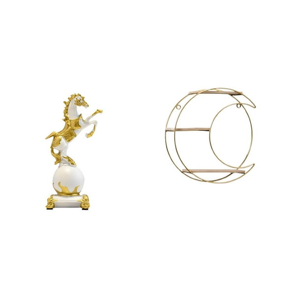Estante De Escultura De Animal Moderno, Pieza Central Para Sala De Estar, Dormitorio, Escritorio, Colgante De Pared, Coleccionable, Trofeo, Adorno Multifuncional