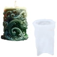 thumbnail image 2 of lanema Candle Molds Clay Moulds Ocean Series Silicone Hand Making Molds for Craft, 2 of 11
