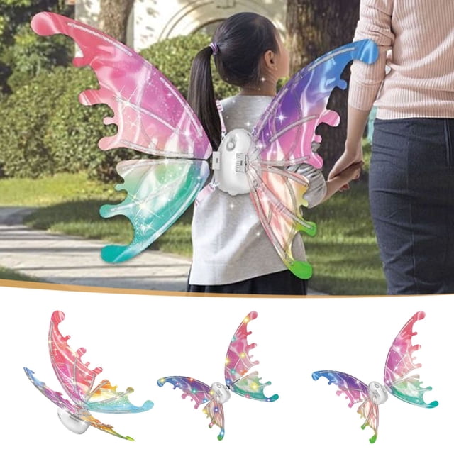 Meitianfacai Glowing Butterflys WingsSuper Decor Create Atmospheres Perfects Gift Choice Suitable For All Ages