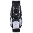 thumbnail image 2 of Ram Golf Accubar Cart Bag with 14 Way Full Length Divider System, Black/White, 2 of 4