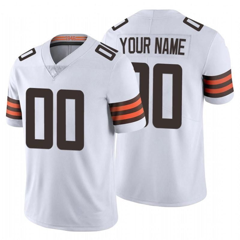 White Women's Myles Garrett Cleveland Browns Game Jersey