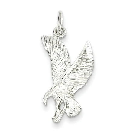 Big Eagle Charm - Sterling Silver Eagle Charm