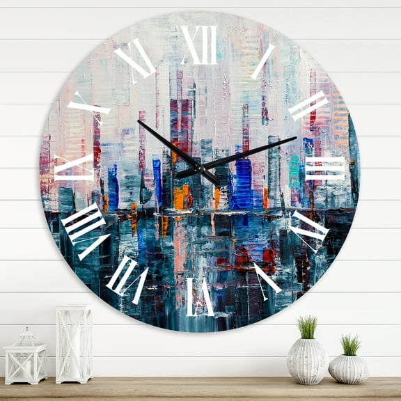 Designart 1 in Quartz Modern/Contemporary Wall Clock