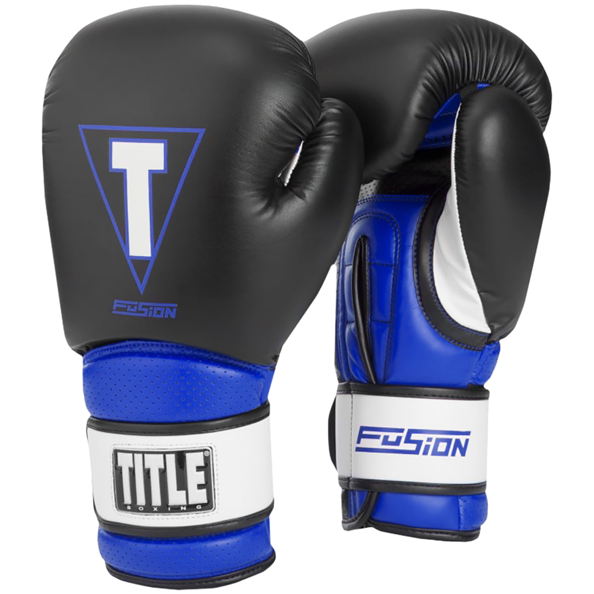 Title Boxing Gel Rush Hook and Loop Training Gloves 