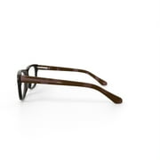 Walmart Mens FM14097 Square Prescription Eyeglasses with Case, Brown