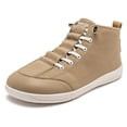 thumbnail image 3 of HOBIBEAR Women's Canvas Barefoot Boots: Zero-Drop, Wide-Width, Mid-Top Breathable Walking Footwear, 3 of 7