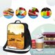 thumbnail image 4 of Disketp Western Cowboy Ranch Bolsa Térmica Estampada para Almuerzo, Lonchera para Hombres y Mujeres Adultos, 4 of 7