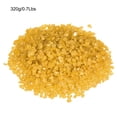 thumbnail image 2 of Unique Bargains 320g/0.7Lbs Gravier Décoratif en Verre Irrégulier Sable Pierre Jaune, 2 of 5