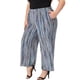 thumbnail image 3 of Pantalón De Salón De PierAncPaMujer, TalGrande, Estilo Boho Palazzo Azul 2X, 3 of 6