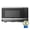 Stainless Steel, variant on Midea 1.1 Cu. Ft. Countertop Microwave Oven, 1000W, Compact Microwave for Dorm, Office, Kitchen, Black