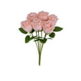 thumbnail image 2 of Artificial Roses (Silk Flowers, 6 Stems) Artificial Flowers– 6Pcs 18.9" Rose Flowers with Long Realistic Rose Bouquet for Diy Wedding Arrangements Table Vase Centerpieces Home Event Decorvalenti, 2 of 9