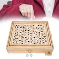 thumbnail image 4 of Maze Game Toy, Exquisite Rounded Corner Grinding Wooden Labyrinth Toy, Elderly People With Dementia For Children Adult, 4 of 8