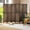 Rustic Brown, variant on 91" Rustic Home Room Divider, Room Dividers And Folding Privacy Screens, Privacy Screen, Partition Wall Dividers For Rooms, Room Separator, Temporary Wall, Folding Screen, Rustic Brown/White