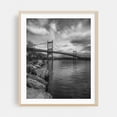 thumbnail image 2 of RFK Bridge B&W - The Bronx New York Photography Unframed Wall Art Print 16 x 20 inches, 2 of 13