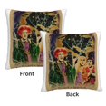 thumbnail image 3 of Fundas de almohada de terciopelo Hocus Pocus, fundas de almohada decorativas suaves y acogedoras con cremallera oculta para dormitorio, sofá, sillón, funda de almohada de terciopelo, 3 of 8