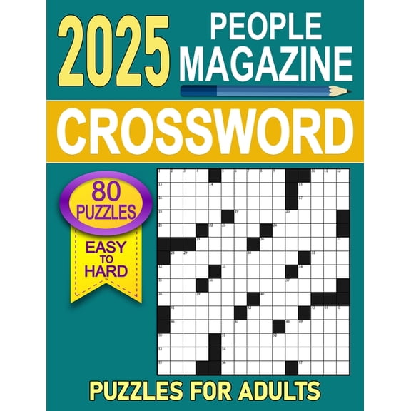 2025 People Magazine Crossword Puzzles For Adults: Engage with Historical Figures, Celebrities, and More in Every Challe, (Paperback)
