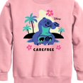 thumbnail image 2 of Lilo & Stitch - Stitch Carefree - Toddler and Youth Crew Fleece, 2 of 4