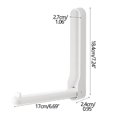 thumbnail image 3 of Laundry Hanger, Telescopic Folding Hanger, Wall Mounted Clothes Drying Rack, Easy Installation + Space-Saving Design, for Home Use, Laundry Room Essentials, Closet Organizer, Drying UKHBMC, 3 of 9
