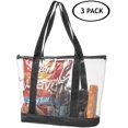 thumbnail image 2 of Clear Stadium Security Travel & Gym Zippered Tote Bags, 2 of 6