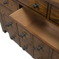 thumbnail image 6 of Grandpas Cabin Medium Brown 7 Drawer Dresser, 6 of 7