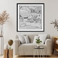 thumbnail image 4 of Historic Framed Print, The Fox & the Mask. Fox with his foot on a mask, 17-7/8" x 21-7/8", 4 of 9