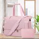 thumbnail image 4 of Bolsa de Ejercicios de Fitness Wdftyju de Nailon Rosa, 4 of 6
