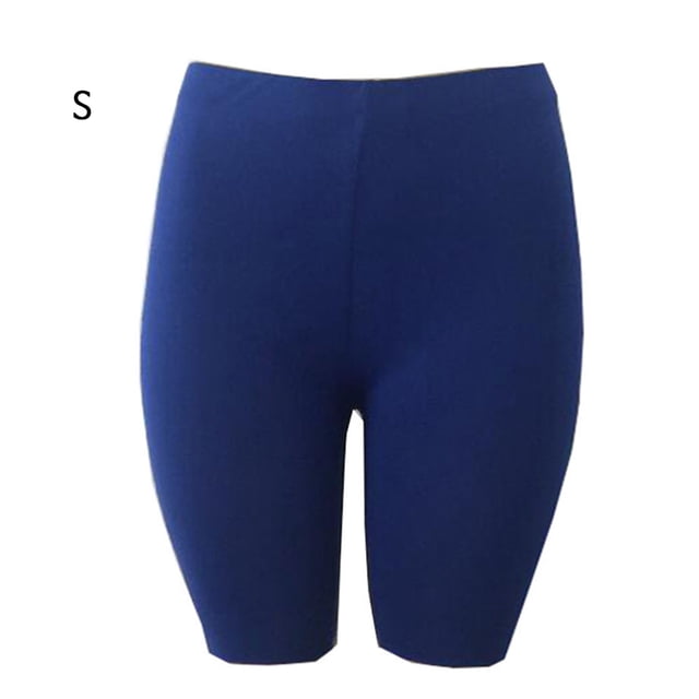 Leggings Fitness Sport Stretch Short Pants Mujer Pantalones de yoga, Azul, S Methold AP002149-01