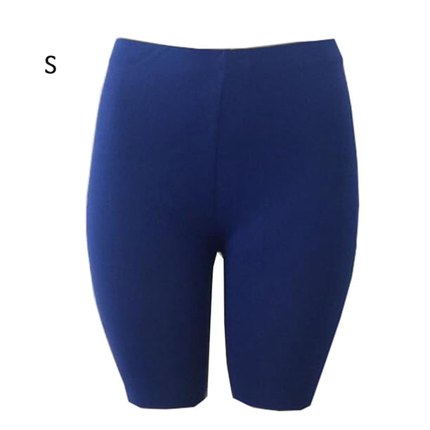 Leggings Fitness Sport Stretch Short Pants Mujer Pantalones de yoga, Azul, S Methold AP002149-01