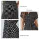 thumbnail image 5 of Vestido de cuello camisero, vestido de lunares, vestido de lunares para mujer, vestido de verano, artesanía superior, 5 of 6