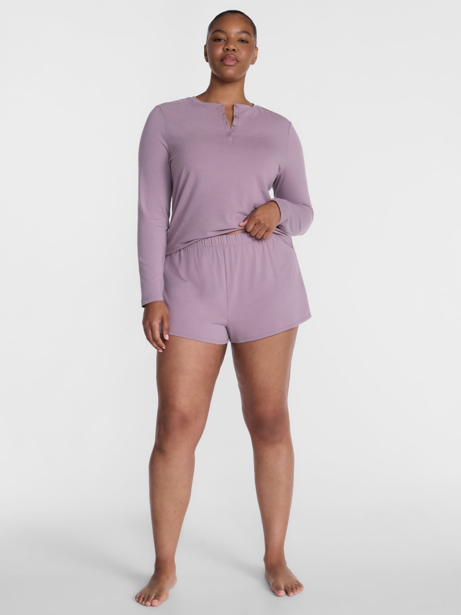 Joyspun Women’s Sleep Shorts, Sizes S-3X