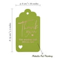 thumbnail image 5 of Inkdotpot Pack Of 50 ThankYou For Sharing Our Special Day Bridal Shower-Baby Shower-Retirement-Wedding-Birthday Favor Paper Tags Craft Real Rose Gold Foil Hang Tags, 5 of 6